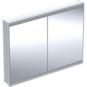 Inbouw spiegelkast 2 deuren 120x90cm ComfortLight wit ONE excl. ruwbouwbox