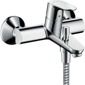 Focus badkraan chroom 1-hendel hoh 150mm incl. S-koppelingen
