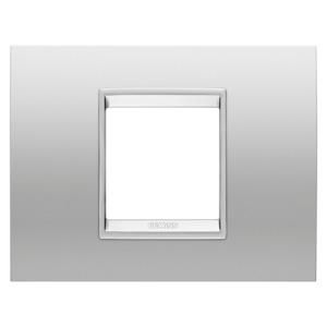 LUX PLAAT-VAN METAAL-2 MODULE-MAGNETISCH GRIJS-BINNE