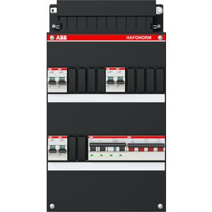 Groepenkast 3-fase 1 HS 40A 4P 6 RCBO B16 30 mA PV RCBO 3P
