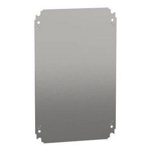 Volle montageplaat 300x450mm Gegalvaniseerd plaatstaal