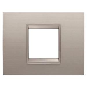 LUX PLAAT-VAN METAAL-2 MODULE-GEBORSTELD ALUMINIUM-B