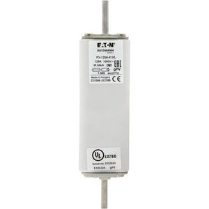 Zekering hoge snelheid 125A DC 1000V 50kA 01XL gPV UL IEC