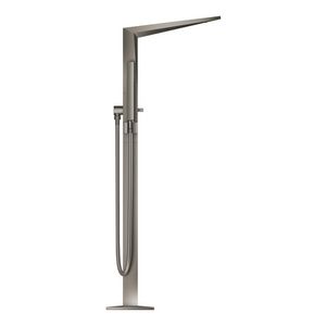 Allure brilliant afbouwdeel vrijstaande badmengkraan hard graphite geborsteld (mat donker grijs) (Spa colors coll.)