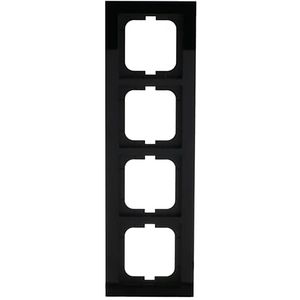 Afdekraam 4v ax-zwart (1724-281)