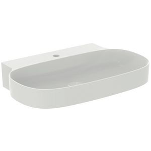 LINDA-X Wastafel 75X50X13CM + kr.gat z. overl. Silk White