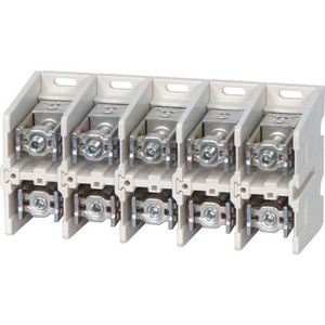 Aansluitklem K240/5 400A 5p vlak/rond