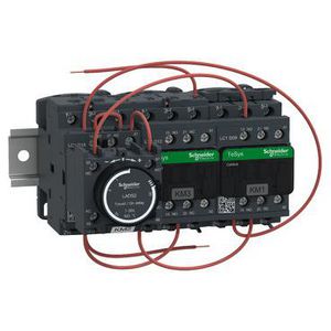 Ster-driehoekstarter 3P DIN-rail 12A Spoel 230V AC LC3D