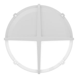 Verlichtingsarmatuur Half cover 001 DALI 122880 8W 3000K wit