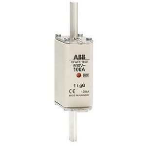 Meszekering fuseline gG 500V DIN 1 In=100 A Ph=8,7 W