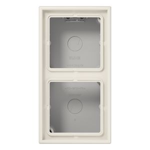 Opbouwkap gesloten LS990 wit 2-voudig