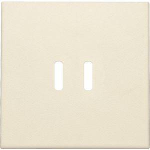Afwerkingsset dubbele smart USB-C-lader cream