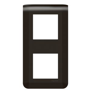 Afdekraam 2x2 modulen zwart 71 verticaal Mosaic