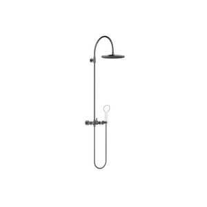 TARA Showerpipe douchemngkr 300mm Dark plat.geb