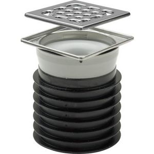 Insteekafvoer DN 100 kunststof/grijs