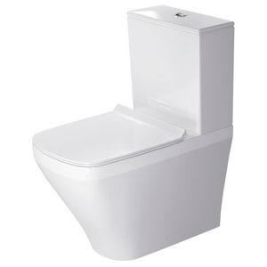 DURASTYLE #215509 staand closet tbv duoblok 630mm wit diepspoel gesloten voor stortbak 4,5ltr. PK. (excl. zitting / reservoir)