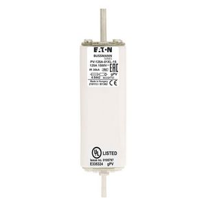 Zekering hoge snelheid 125A DC 1500V 01XL 43x193mm gPV IEC