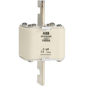 Meszekering fuseline gG 500V DIN 4 In=1000 A Ph=85 W