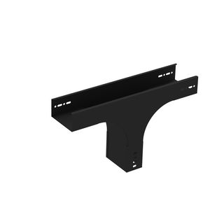T-stuk verticaal vast 120mm zwart KG281