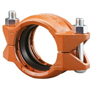 Koppeling gladeind buis Shurjoint 79 FF 219,1mm oranje