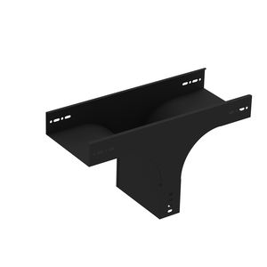 T-stuk verticaal vast 200mm zwart KG281