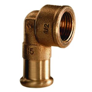 Schroefbus haaks XPress CU 12x3/8"bn. 6090G VVE=5