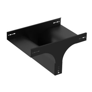 T-stuk verticaal vast 330mm zwart KG281