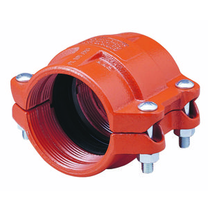 Shurjoint gladeind koppeling HDPE-ISO FF 110mm oranje