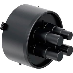 Rubberen eindkap Ecoflex Quattro 175 voor 25+32+40mm