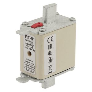 Zekering hoge snelheid 315A AC 690V 200kA 00 aR IEC VVE=6