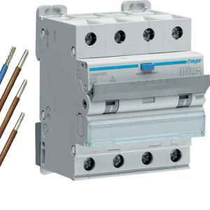 Uitbreidingsets aardlekauto. 4P 16A B-karateristiek 30mA K