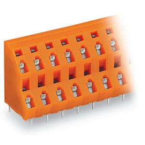 2-etage printklem 2,5mm² raster 7,62mm oranj 736-652 VVE=133