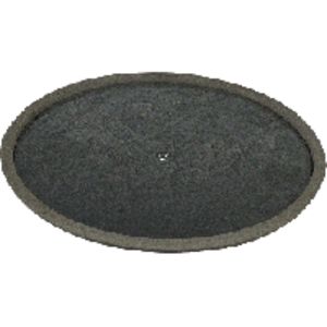 Dekselset rond met tapijtrand R7032