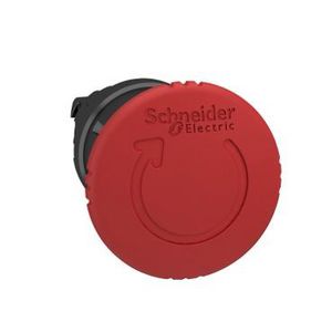 Kop noodstop 40 draaien om te ontgrendelen 22mm Rood z. m