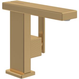 Eengreeps wastafelkraan Mettlach Brushed Gold