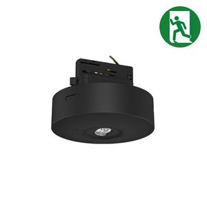 Nood railverlichting 6W auto test zwart