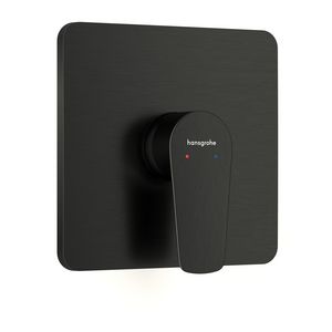 Talis E 1-hendel afbouwdeel inbouwdouchemengkraan voor 1 functie Brushed Black Chrome