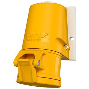 Wandcontactdoos 16A 3-polig  4H 110V IP44 TwinCONTACT