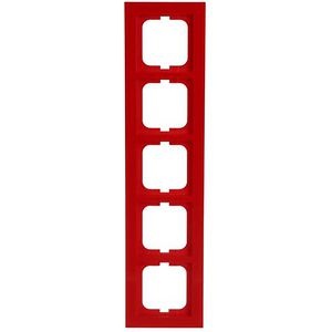 Afdekraam 5v ax-rood (1725-287)