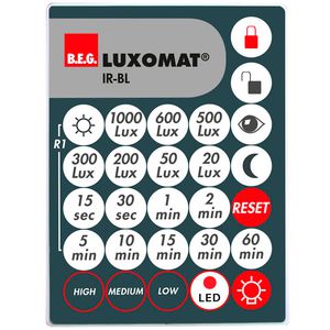 IR afstandsbediening BL Plafondmontage -