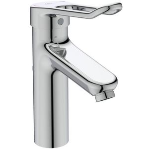 Ceraplus 2 wastafelmengkraan chroom incl. waste/verh.beugelgr.140mm