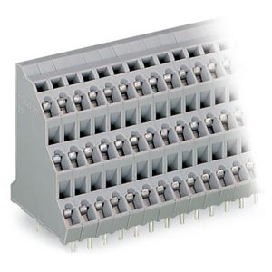 3-etage printklem 2,5mm² raster 5mm grijs 737-202 VVE=92