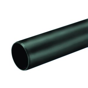 Lengte a 3mtr. Wafix PP afvoerbuis 50mm wd=3mm zwart