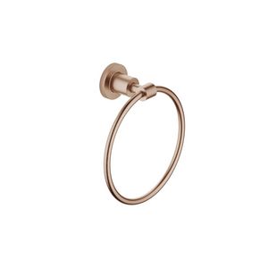 TARA Handdoekring rond Brons gebors.
