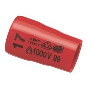 Geisoleerde buitenzeskantdop 1/2" SW15