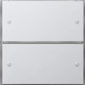 Tastsens.3 Basis 2-voudig KNX Gira F100 zuiver wit