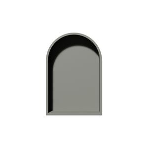 Inbouwnis BOX Arc 320x470x70mm kleur matt soft green