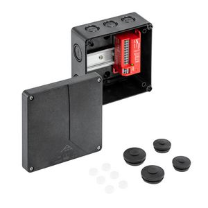 Aftakdoos zwart IP65 aderdoorsnede 62