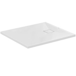 Douchbak ULTRA FLAT EVO rechthoekig 900x800x35mm glanzend wit zonder waste