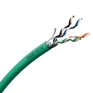 Cable LAN F/UTP 4P Cat5e Euroclass D 155MHz LSZH 305m